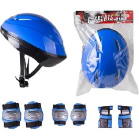 Resim Top Rock Store Çocuk Kask Dizlik Dirseklik Eldiven Koruyucu Set 7 Parça 