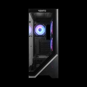 Resim Vento VG4202FLA Atx Tower, 850W 80+ Siyah, Temperli Cam, Rgb, Mesh, Atx Gamıng Kasa 