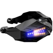 Resim Knmaster Spirit Beast Led Işıklı Motosiklet Elcik Koruma 8000 Kelvin 
