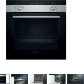 Resim Siemens HI133FES0T Fırın Ankastre Buhar Destekli Siyah 