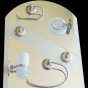 Resim Banyo Ayna Seti 43x53 cm 6 Parça Model 240 