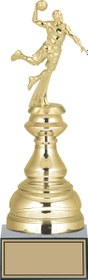 Resim Odak Kupa - Figürlü Kupalar - Hentbol Figürlü Kupalar FG-024 A - 33 cm 