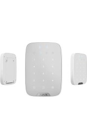 Resim Ajax Keypad Plus 868MHZ Kablosuz Tuş Takimi ve Kart Okuyucu Beyaz Renk 