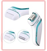 Resim VGR Renk Store VGR 3in1 Tıraş-Dermabrazyon-Koparma Başlıkları Tüm Vücut Bikini Bölgesi Epilasyon Aleti 