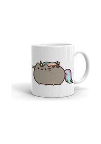 Resim Pusheenicorn Baskılı Kupa Beyaz 