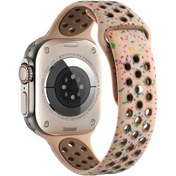 Resim Ariatech Watch 42mm Kordon Yeni Seri 2023 Krd-02 Uyumlu Strap Kayış Clo- Krem 