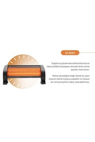 Resim İnova Fuji Plus 3 Çubuk Quartz Elektrikli Isıtıcı 