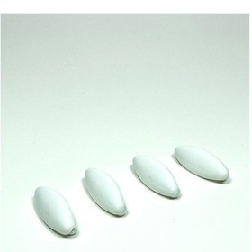 Resim 4 Adet Plastik Çengelli Eşarp Ve Şal İğnesi Beyaz 4 Cm Çok Renkli 