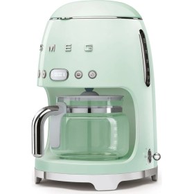Resim Smeg Pastel Yeşil Filtre Kahve Makinesi ve Kahve Öğütme Makinası Seti 