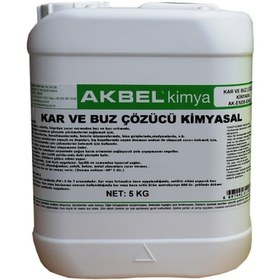 Resim Akbel Zemin Kar Ve Buz Çözücü Kimyasal 5 Kg 