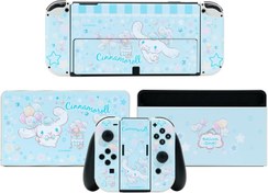 Resim Yocore Full Wrap Skin, Switch OLED'inizi Koruyun ve Kişiselleştirin - Nintendo Switch OLED Konsolu, Dock, Joy-Con ile Uyumlu Şık Vinil Kaplama Çıkartmaları - DEG Store 