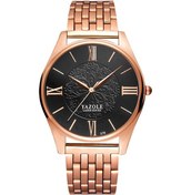 Resim Sones Sanda 1070 3d Oval İçi Boş Tekerlek Dönmeyen Kadranlı Kuvars Saat Erkekler İçin, Stil: Çelik Kemer Mavi Kırmızı 