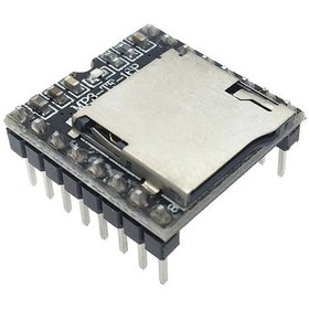 Resim Sanec-Mp3-Tf-16P Mini Mp3 Player Modülü Wav Ses Çalma Oynatıcı Micro Sd 