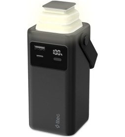 Resim Ttec 2BB238S Recharger Extreme LCD 20.000 mAh PD 20W USB-C Ve Lightning Dahili Kablolu Led Fenerli Powerbank 