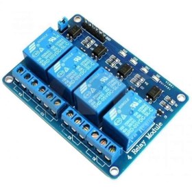 Resim TIEE Arduino Röle Modülü 4 Kanal 5V 