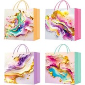 Resim Küçük Boy İpli Karton Çanta 