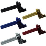 Resim Motosiklet Off-road Araç Modifiye Cnc Kolu Gaz Kelebeği Kelepçesi El Kavrama Büyük Tork Yağı Görsel Gaz Kelebeği Hızlandırıcı Kırmızı Kırmızı 