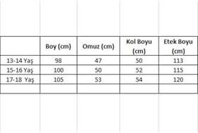 Resim LaraLisa Collection Kapüşonlu Cepli Doğal Pamuk Slim Kalıp Garson Boy Kız Erkek Unisex Bornoz Bej 13-14 Yaş 