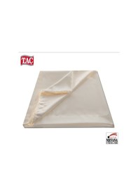 Resim Taç Atlas Saten Lüx Krem Güneşlik Perde 1.Sınıf Kalite Krem 