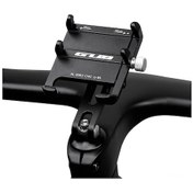 Resim Geeksen Alüminyum Bisiklet Telefon Tutucusu, Dönüşümlü Kolu, 55-100mm Genişlik Ayarı, Gps Uyumlu, Kol Bozulmadan Montaj Siyah 