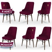 Resim Canisa Concept Pare Serisi, Sandalye, 6 Adet Sandalye, Ceviz Gürgen Ayak 