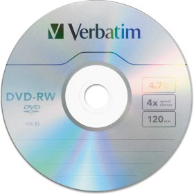 Resim Hype Store Verbatim Dvd-Rw 95179 Boş Diskler (4,7 Gb, 4 x Yazılabilir, 30 Adet Mil) 