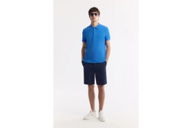 Resim AVVA Erkek Lacivert Klasik Bel Pamuklu Bi-Stretch Relaxed Fit Şort A51Y3727 