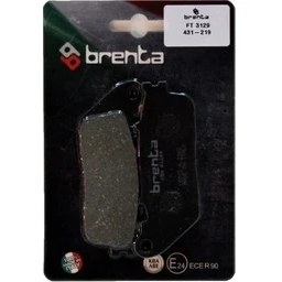 Resim Honda Cb R+ 1000cc 18-on Arka Fren Balatası Brenta Organik 