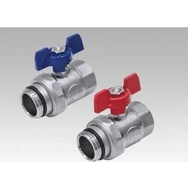 Resim 1'' Rekorlu Küresel Su Vanası Mavi 