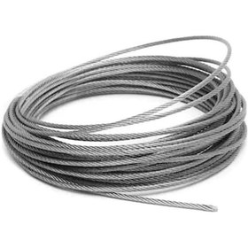 Resim Ennalbur Çelik Halat 8 Mm 5 Metre 6x12+7 K.öz 