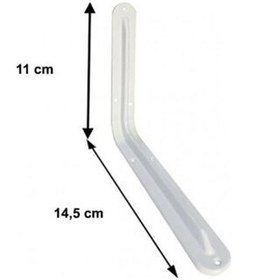 Resim Raf Altı 5 X 6 No L Ayak Beyaz Diğer 