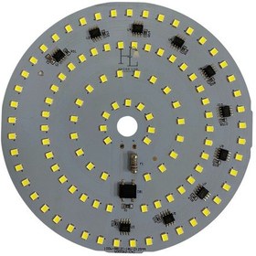 Resim 220 Volt 100 Watt Smd 2835 Ledli Hazır Projektör Ledi Beyaz Yuvarlak Pcb Avize Ledi 