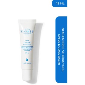 Resim Cosmed Nemlendirici ve Koruyucu SPF20 Dudak Balmı - Lip Balm - 15 ml 