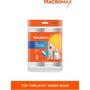 Resim Macromax Tüy Toplayıcı Yedek Rulo 2'li Paket Toplam 112 Yaprak 