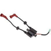 Resim Yamaha F9.9-25hp Dıştan Takma Motorlar İçin Deniz Motoru Ateşleme Bobini Siyah Kırmızı 