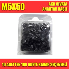 Resim Site Hırdavat M5x50 Akb Civata - 20 Adet 