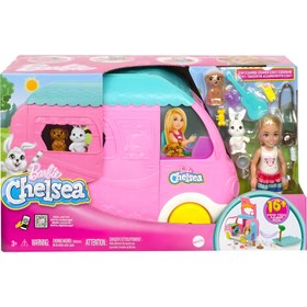 Resim Barbie Chelsea'nin Yeni Karavanı HNH90 - 3+ Yaş 