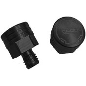 Resim Universal 6 Mm Siyah Vida Tapası - Ayna Delik Tıkacı - Ayna Vidası Siyah 