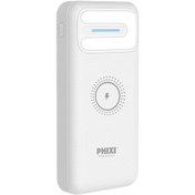 Resim Phixi Basic PW22 20000mAh 10W Wireless 2 Usb Port Lcd Göstergeli Powerbank 