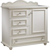 Resim Meltem Smart Kral Bebek Odası Krem Şifonyer 