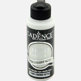 Resim Cadence Multisurface Hybrid Eskimiş Beyaz Akrilik 120 ml 