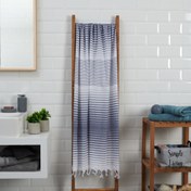 Resim DC Home Gölge Saraylı Peştamal - Lacivert - 95x175 cm 