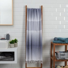 Resim DC Home Gölge Saraylı Peştamal - Lacivert - 95x175 cm 