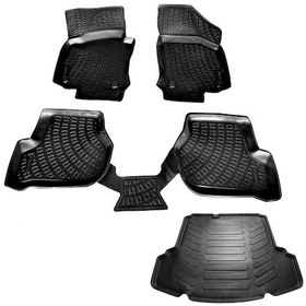 Resim Vw Jetta 3D Havuzlu Paspas + 3D Bagaj Havuzu 2005-2010 Arası N11.20783 