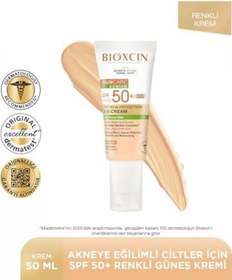 Resim Sun Care Akneye Eğilimli Ciltler Için Renkli Güneş Kremi 50 Spf - Akne, Dry, Mat Tinted 2 Paketi 