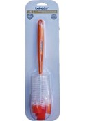 Resim Bebedor Biberon Temizleme Fırçası Süngerli Turuncu 