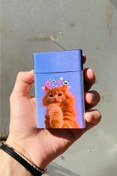 Resim Namgo Cute Kedi Standart Plastik Sigara Tabakası Kutusu 