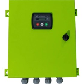 Resim Genpower Gdg 4000 E Oto Model 4 Kva Dizel, Ses İzolasyon Kabinsiz, Otomatik Transfer Panolu, Tekerlekli, Monofaze ( 220 Volt) Portatif Jeneratör 