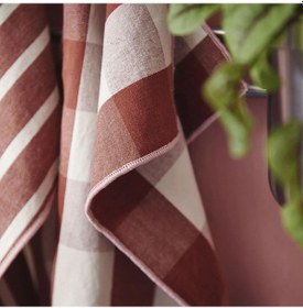 Resim Ikea Kössebär Kurulama Bezi, Karışık Desenler, 45x60 Cm, 2 Adet Kırmızı - Beyaz 