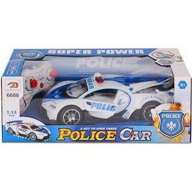 Resim 6688-91a Kumandalı Işıklı Polis Araba -karsan Oyuncak Çok Renkli 